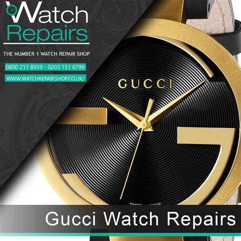 gucci watch service centre uk